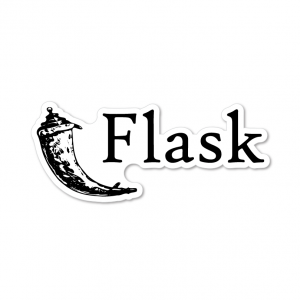 Flask sticker adesivo
