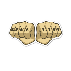 Nerd Life Sticker Adesivo