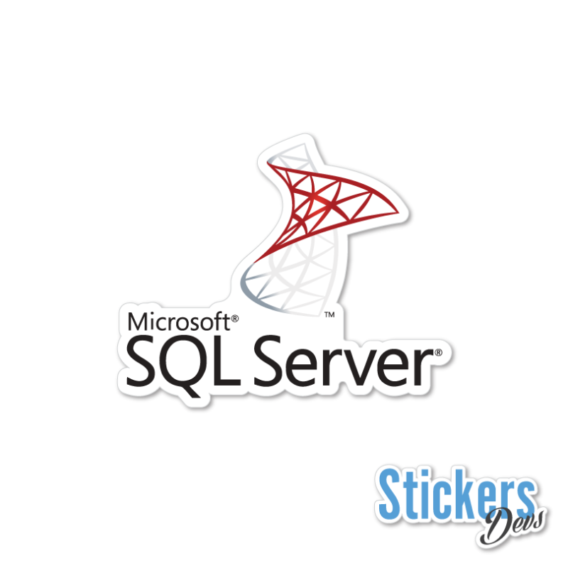 Sql Server Sticker Adesivo Stickers Devs 6274