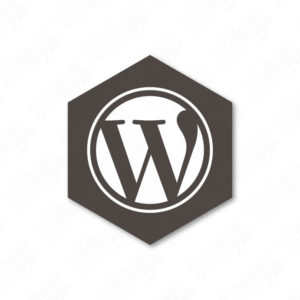 Wordpress Hexa sticker adesivo