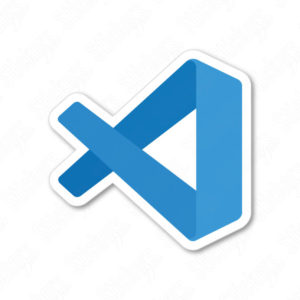 Visual Studio Code sticker adesivo