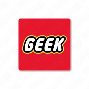 Geek (Lego) sticker adesivo