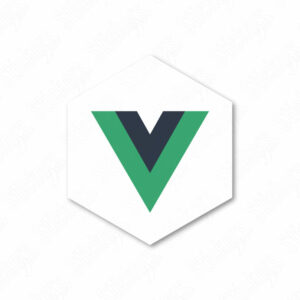 Vue.js Hexa sticker adesivo