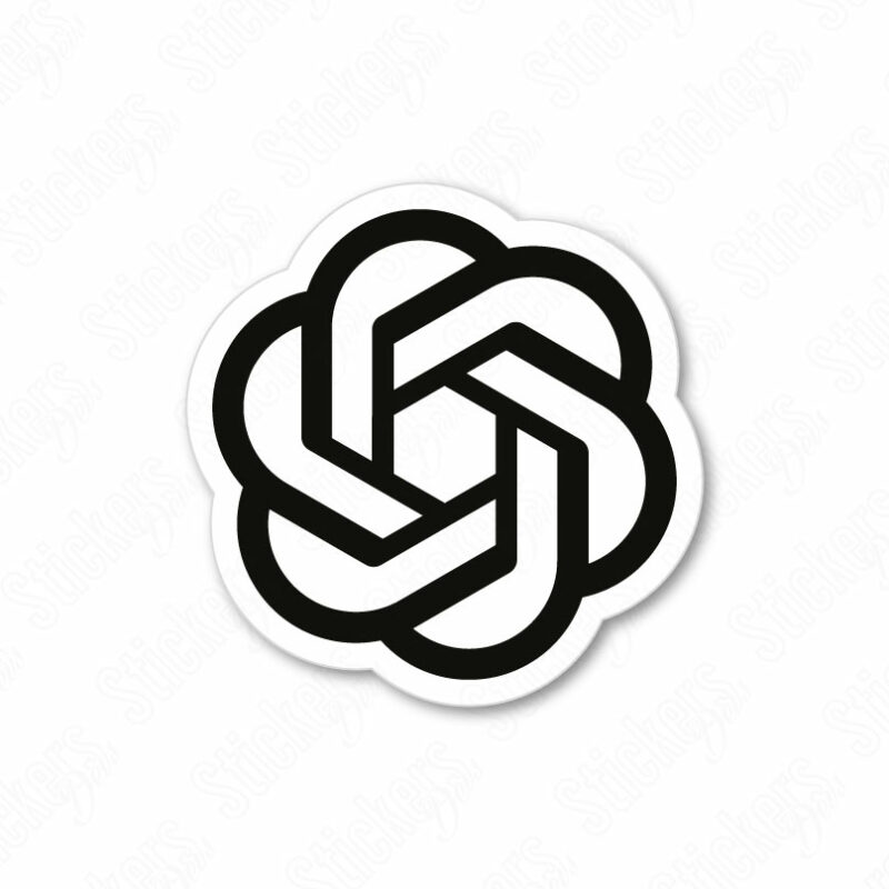 OpenAI sticker adesivo